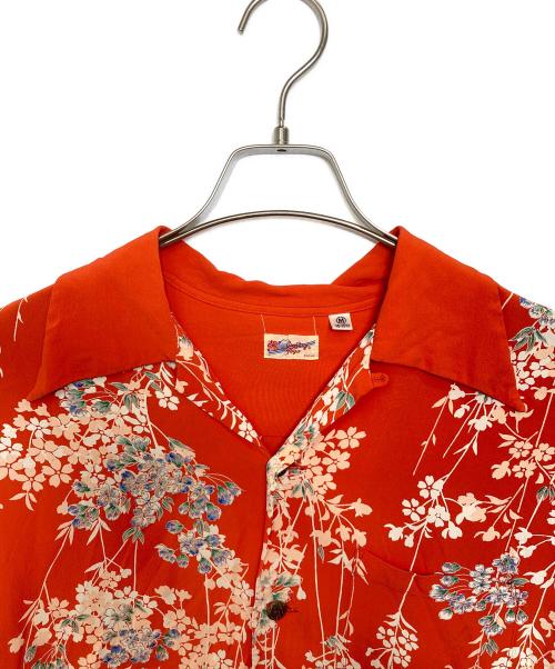 Sun Surf（サンサーフ）Sun Surf (サンサーフ) アロハシャツ オレンジ サイズ:Mの古着・服飾アイテム