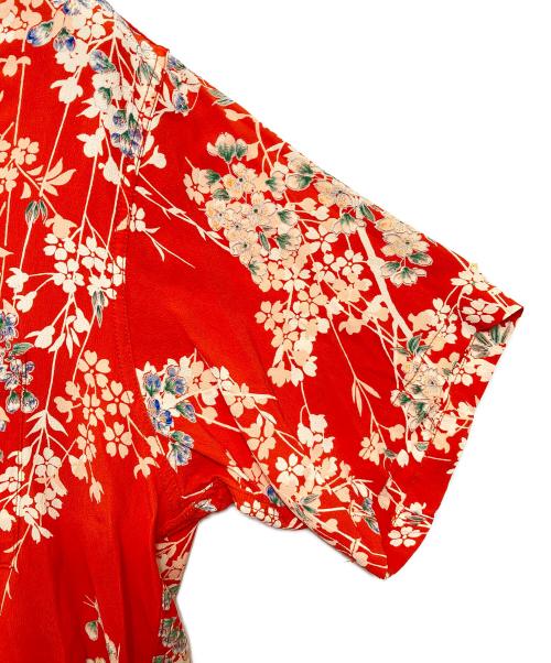 Sun Surf（サンサーフ）Sun Surf (サンサーフ) アロハシャツ オレンジ サイズ:Mの古着・服飾アイテム