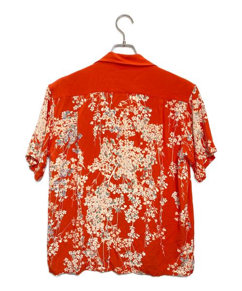 Sun Surf（サンサーフ）Sun Surf (サンサーフ) アロハシャツ オレンジ サイズ:Mの古着・服飾アイテム