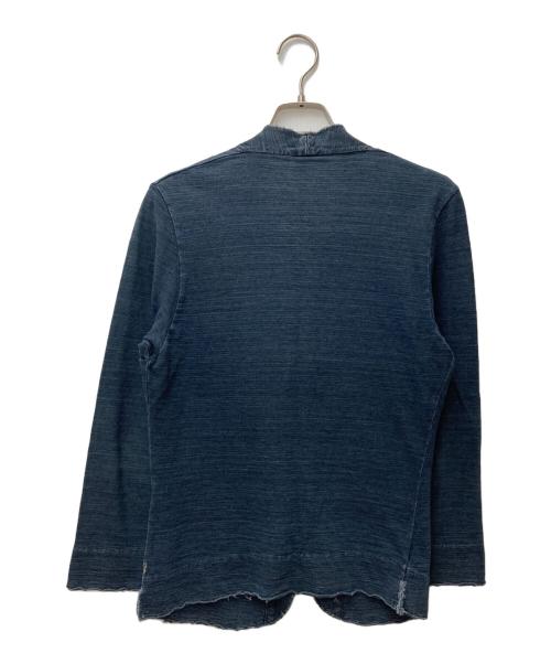 45R（フォーティファイブ・アール）45R (フォーティファイブ・アール) インディゴ染めカーディガン インディゴ サイズ:２の古着・服飾アイテム