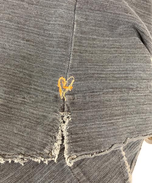 45R（フォーティファイブ・アール）45R (フォーティファイブ・アール) インディゴ染めカーディガン インディゴ サイズ:２の古着・服飾アイテム