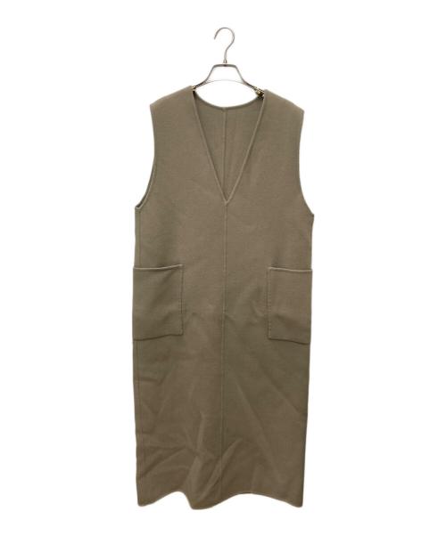 SLOBE IENA（スローブ イエナ）SLOBE IENA (スローブ イエナ) ダブルフェイスジャンスカ　23040912404040 オリーブ サイズ:Fの古着・服飾アイテム