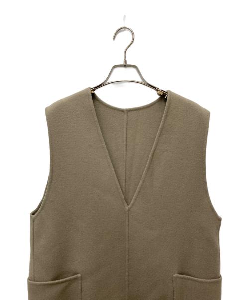 SLOBE IENA（スローブ イエナ）SLOBE IENA (スローブ イエナ) ダブルフェイスジャンスカ　23040912404040 オリーブ サイズ:Fの古着・服飾アイテム