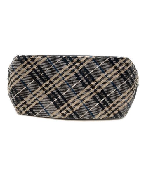 BURBERRY LONDON（バーバリーロンドン）BURBERRY LONDON (バーバリーロンドン) ホースロゴキャンバストートバッグ ブラックの古着・服飾アイテム