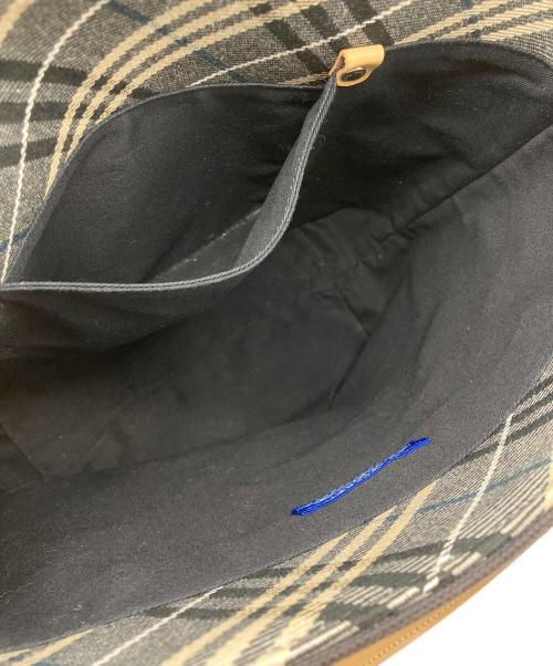 BURBERRY LONDON（バーバリーロンドン）BURBERRY LONDON (バーバリーロンドン) ホースロゴキャンバストートバッグ ブラックの古着・服飾アイテム
