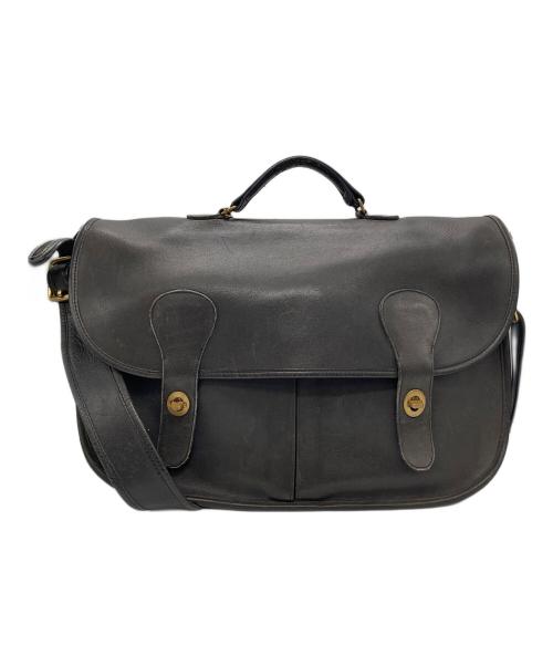 COACH（コーチ）COACH (コーチ) ターンロックレザービジネスバッグ 047-3126 ブラックの古着・服飾アイテム