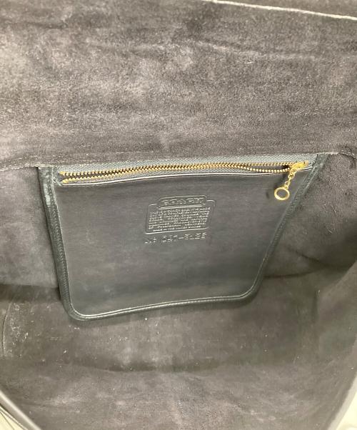 COACH（コーチ）COACH (コーチ) ターンロックレザービジネスバッグ 047-3126 ブラックの古着・服飾アイテム