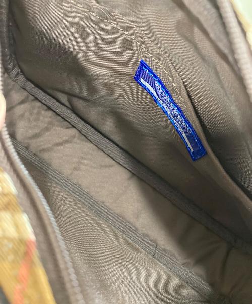 BURBERRY BLUE LABEL（バーバリーロンドンブルーレーベル）BURBERRY BLUE LABEL (バーバリーロンドンブルーレーベル) ミニハンドバッグ ZCE04-500 ブラウンの古着・服飾アイテム