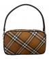BURBERRY BLUE LABEL（バーバリーロンドンブルーレーベル）の古着「ミニハンドバッグ ZCE04-500」｜ブラウン