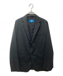 WWS（ダブリューダブリューエス）の古着「Bizウォームテーラードジャケット 52-1170WB-M」｜ブラック