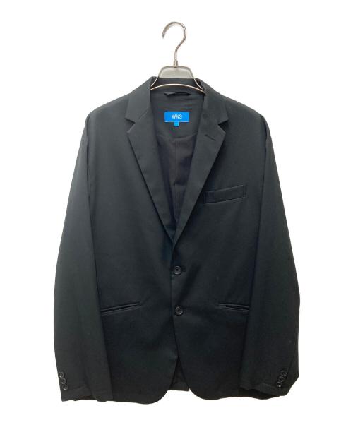 WWS（ダブリューダブリューエス）WWS (ダブリューダブリューエス) Bizウォームテーラードジャケット 52-1170WB-M ブラック サイズ:LLの古着・服飾アイテム