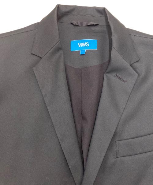 WWS（ダブリューダブリューエス）WWS (ダブリューダブリューエス) Bizウォームテーラードジャケット 52-1170WB-M ブラック サイズ:LLの古着・服飾アイテム