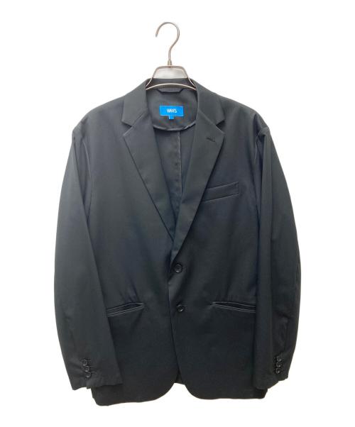 WWS（ダブリューダブリューエス）WWS (ダブリューダブリューエス) Bizテーラードジャケット 51-1127WB-M ブラック サイズ:LLの古着・服飾アイテム