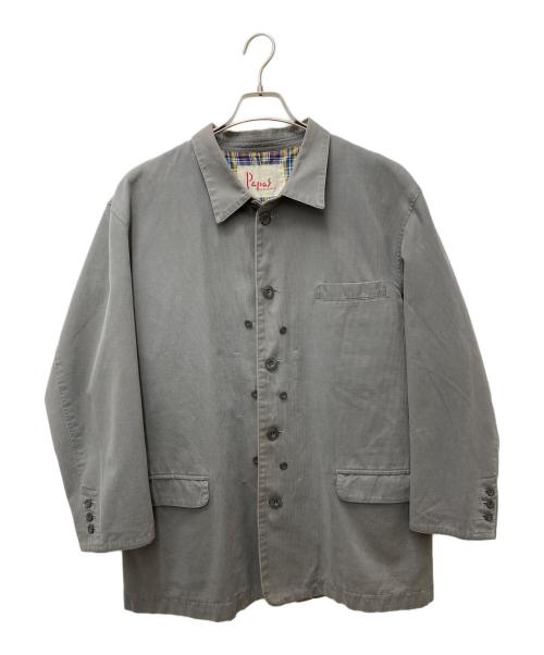 PAPAS（パパス）PAPAS (パパス) ジャケット　D0444FJM06 ブラウン サイズ:Mの古着・服飾アイテム