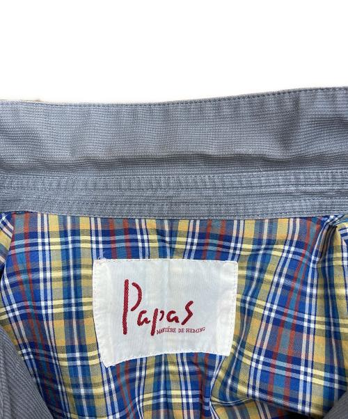 PAPAS（パパス）PAPAS (パパス) ジャケット　D0444FJM06 ブラウン サイズ:Mの古着・服飾アイテム