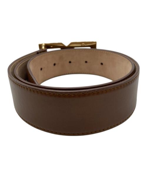 DOLCE & GABBANA（ドルチェ＆ガッバーナ）DOLCE & GABBANA (ドルチェ＆ガッバーナ) DGロゴバックルベルト ブラウン サイズ:90の古着・服飾アイテム