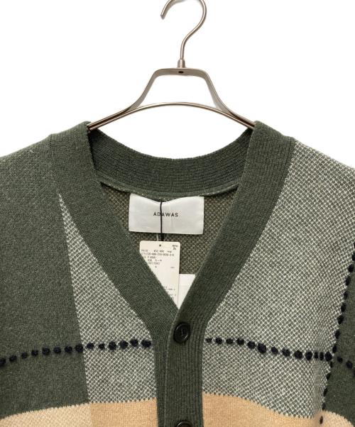 ADAWAS（アダワス）ADAWAS (アダワス) ニットカーディガン　ADWS-001-46 グリーン サイズ:Free 未使用品の古着・服飾アイテム