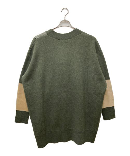 ADAWAS（アダワス）ADAWAS (アダワス) ニットカーディガン　ADWS-001-46 グリーン サイズ:Free 未使用品の古着・服飾アイテム