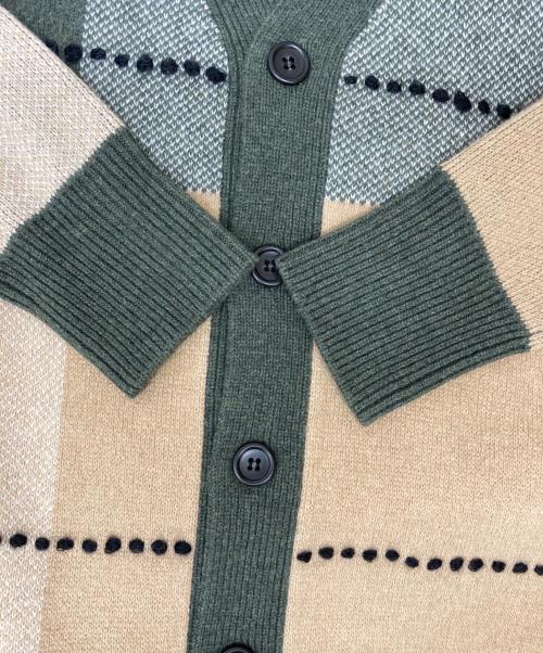 ADAWAS（アダワス）ADAWAS (アダワス) ニットカーディガン　ADWS-001-46 グリーン サイズ:Free 未使用品の古着・服飾アイテム