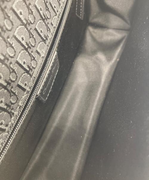 Christian Dior（クリスチャン ディオール）Christian Dior (クリスチャン ディオール) ジャガードワンショルダーバッグ ブラックの古着・服飾アイテム