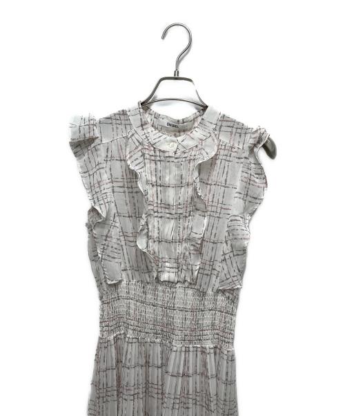 Snidel（スナイデル）Snidel (スナイデル) Sustainableフリルワンピース アイボリー サイズ:１ 未使用品の古着・服飾アイテム