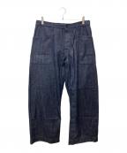 HOUSTONヒューストン）の古着「USN DENIM SAILOR PANTS　10079」｜インディゴ