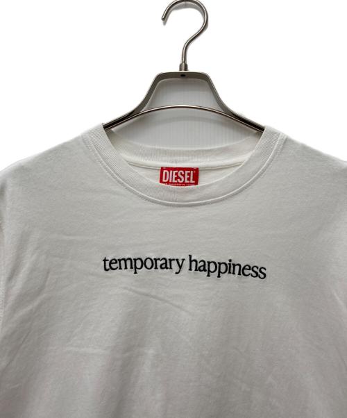 DIESEL（ディーゼル）DIESEL (ディーゼル) Regular Graphic T-Shirt ホワイト サイズ:Lの古着・服飾アイテム