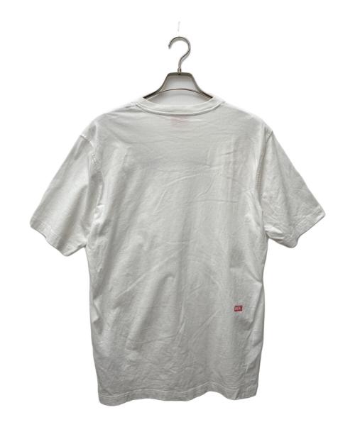 DIESEL（ディーゼル）DIESEL (ディーゼル) Regular Graphic T-Shirt ホワイト サイズ:Lの古着・服飾アイテム