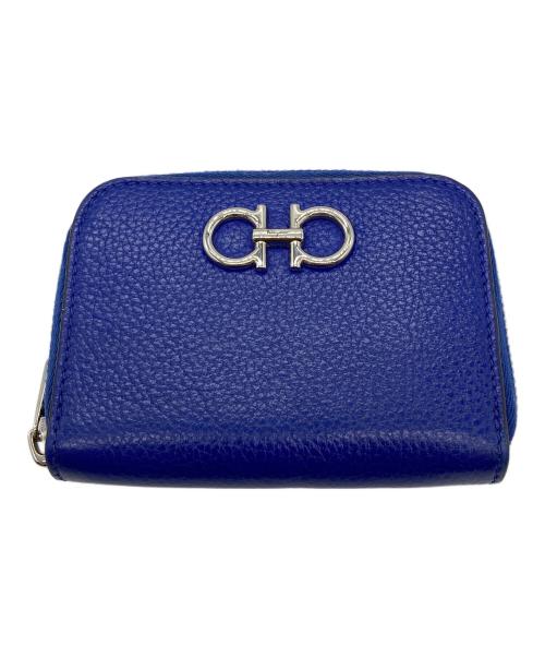 Salvatore Ferragamo（サルヴァトーレ フェラガモ）Salvatore Ferragamo (サルヴァトーレ フェラガモ) コインケース 220406 ブルーの古着・服飾アイテム
