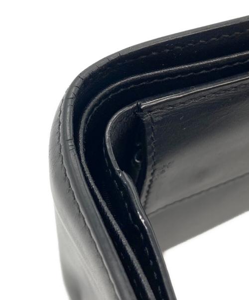 Saint Laurent Paris（サンローランパリ）Saint Laurent Paris (サンローランパリ) 2つ折り財布 ブラックの古着・服飾アイテム