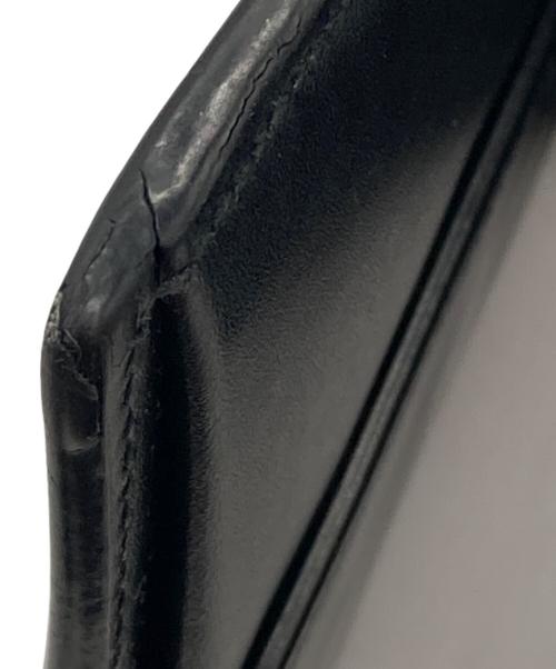 Saint Laurent Paris（サンローランパリ）Saint Laurent Paris (サンローランパリ) 2つ折り財布 ブラックの古着・服飾アイテム