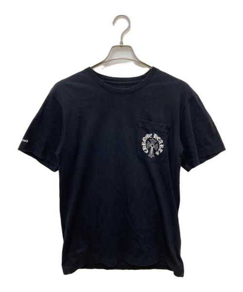 CHROME HEARTS（クロムハーツ）CHROME HEARTS (クロムハーツ) バックプリントポケットTシャツ ブラック サイズ:Mの古着・服飾アイテム