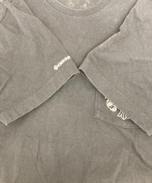 CHROME HEARTS（クロムハーツ）CHROME HEARTS (クロムハーツ) バックプリントポケットTシャツ ブラック サイズ:Mの古着・服飾アイテム
