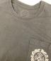 中古・古着 CHROME HEARTS (クロムハーツ) バックプリントポケットTシャツ ブラック サイズ:M：40000円