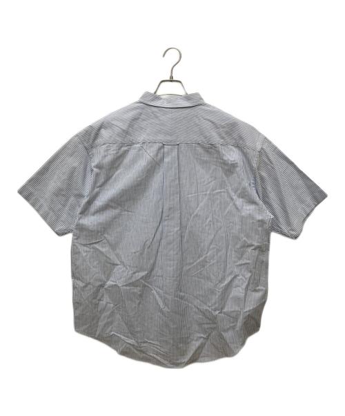 DESCENDANT（ディセンダント）DESCENDANT (ディセンダント) KENNEDY’S OXFORD SS STRIPE SHIRT スカイブルー サイズ:2の古着・服飾アイテム