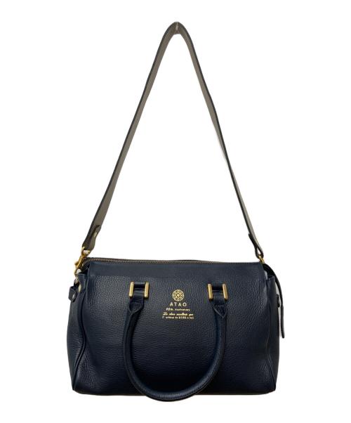 ATAO（アタオ）ATAO (アタオ) サニーデーボストンバッグ ネイビーの古着・服飾アイテム