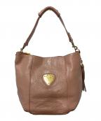 ATAOアタオ）の古着「エナメルハンドバッグ」｜ピンク