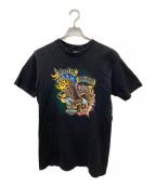 HARLEY-DAVIDSONハーレーダビッドソン）の古着「HOLOUBEK プリントTシャツ」｜ブラック