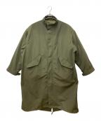 allumerアリュメール）の古着「Oversized Mod Coat　8175119」｜グリーン