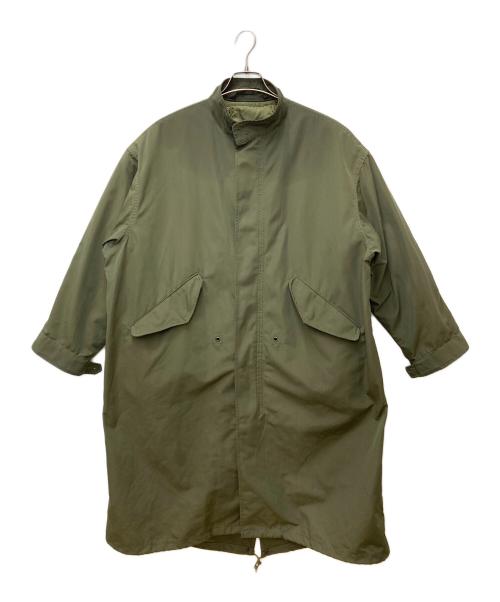 allumer（アリュメール）allumer (アリュメール) Oversized Mod Coat　8175119 グリーン サイズ:Sの古着・服飾アイテム