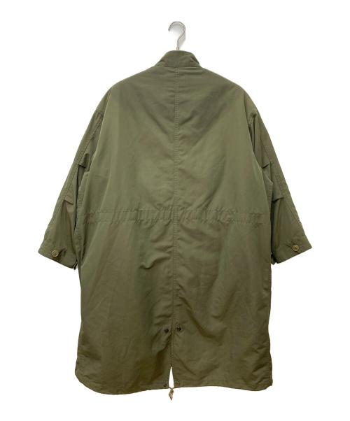 allumer（アリュメール）allumer (アリュメール) Oversized Mod Coat　8175119 グリーン サイズ:Sの古着・服飾アイテム