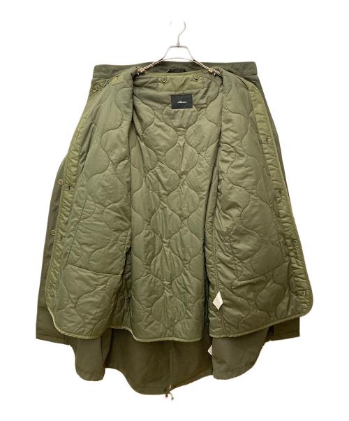 allumer（アリュメール）allumer (アリュメール) Oversized Mod Coat　8175119 グリーン サイズ:Sの古着・服飾アイテム