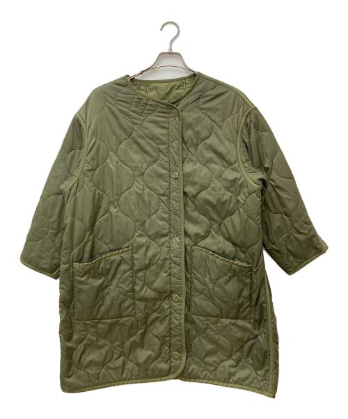 allumer（アリュメール）allumer (アリュメール) Oversized Mod Coat　8175119 グリーン サイズ:Sの古着・服飾アイテム