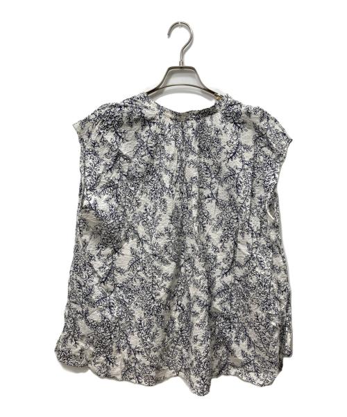 ourhome（アワホーム）ourhome (アワホーム) ブラウス ホワイト サイズ:FREEの古着・服飾アイテム