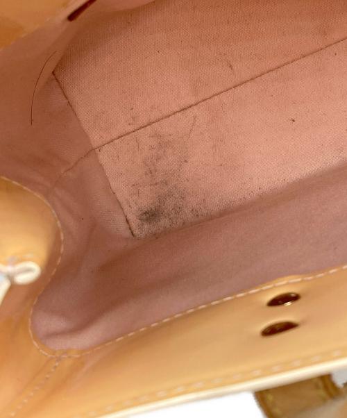 LOUIS VUITTON（ルイ ヴィトン）LOUIS VUITTON (ルイ ヴィトン) ヴェルニ リードＰＭ トートバッグ　M91334 ノワゼットの古着・服飾アイテム