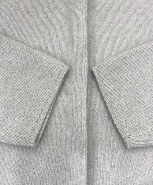 green label relaxing（グリーンレーベルリラクシング）green label relaxing (グリーンレーベルリラクシング) FOXブレンドセッケツノーカラーニットカーディガン 3528-119-0792 ライトグレー サイズ:サイズ表記なしの古着・服飾アイテム