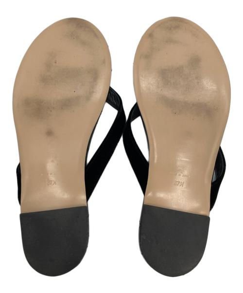 Pippichic（ピッピシック）Pippichic (ピッピシック) サンダル ブラック サイズ:37 1/2の古着・服飾アイテム