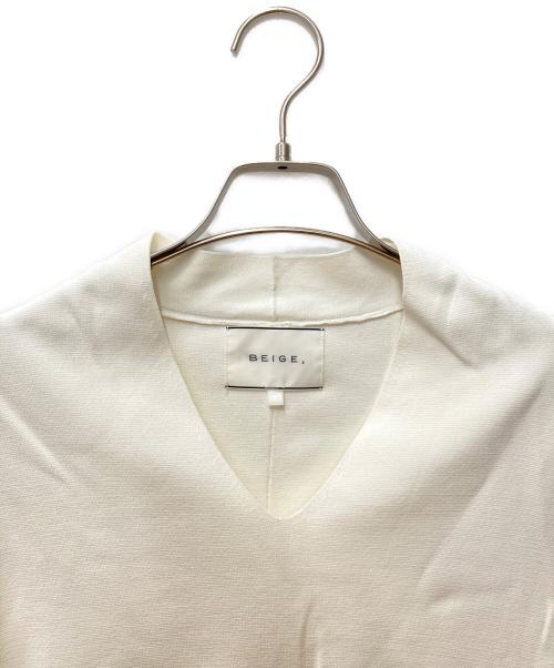 BEIGE（ベイジ）BEIGE (ベイジ) ORTUM KNIT KRCWBM0331 ホワイト サイズ:4の古着・服飾アイテム