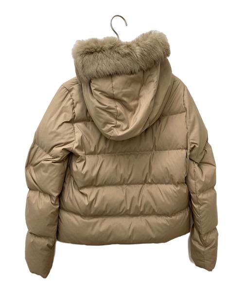 URBAN RESEARCH（アーバンリサーチ）URBAN RESEARCH (アーバンリサーチ) ラビットフードストレッチショートダウン UR07-27T002 ベージュ サイズ:36の古着・服飾アイテム