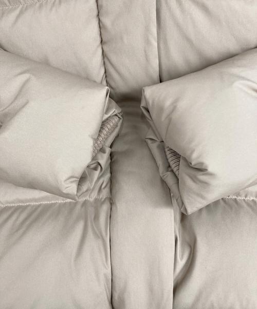 URBAN RESEARCH（アーバンリサーチ）URBAN RESEARCH (アーバンリサーチ) ラビットフードストレッチショートダウン UR07-27T002 ベージュ サイズ:36の古着・服飾アイテム